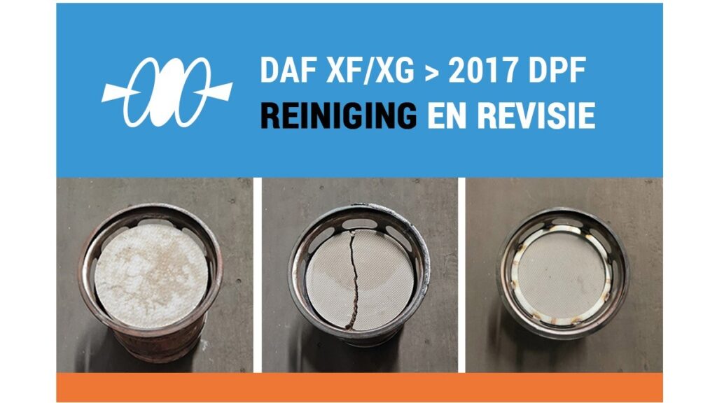 DAF XF/XG > 2017 DPF reiniging en revisie