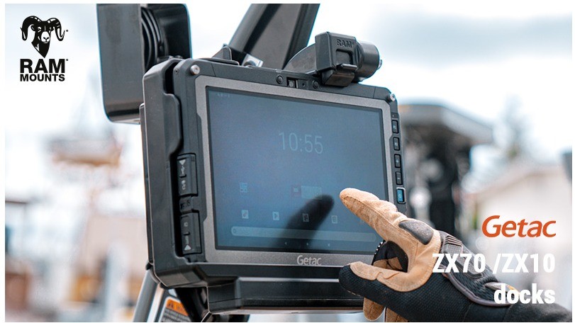 Docks & Mounts Getac ZX70 & ZX10 pour RAM® Mounts