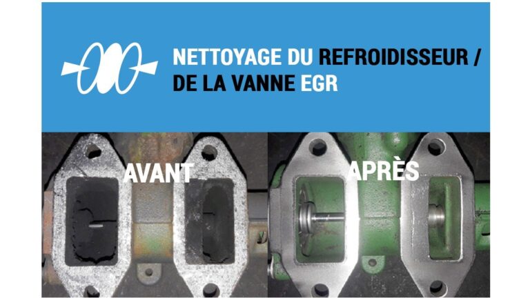 Nettoyage du refroidisseur/de la vanne EGR