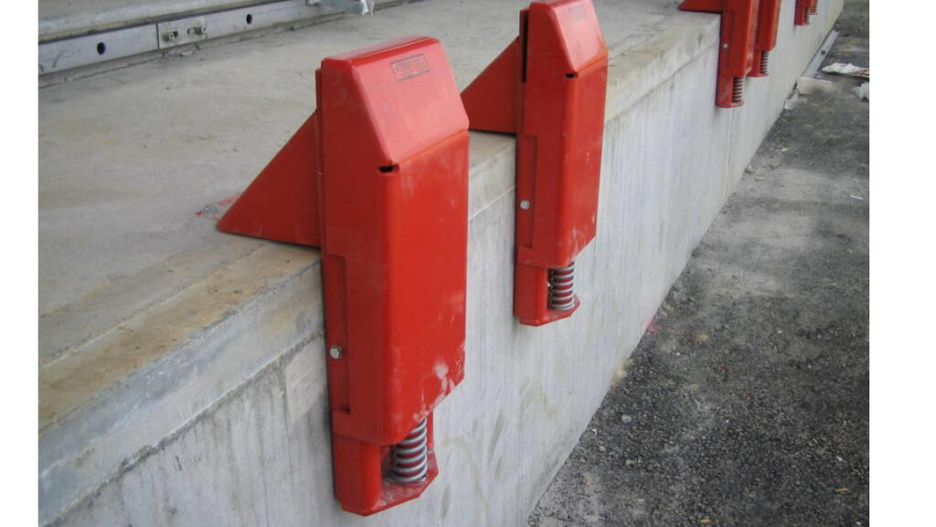 Butoirs mobiles en acier