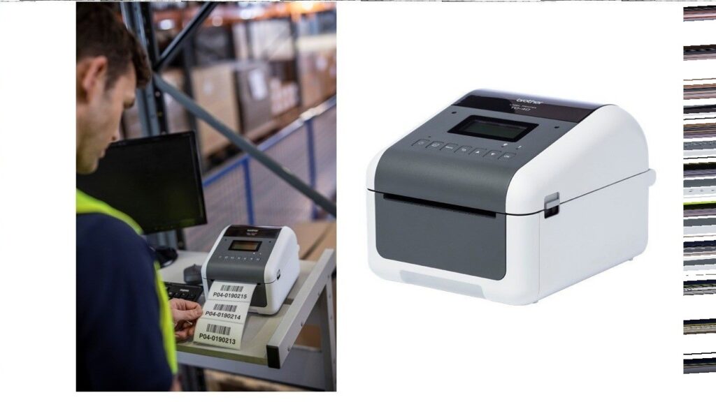 TD-4550DNWB imprimante thermique pour étiquettes professionnelles jusqu’à 4 pouces de large