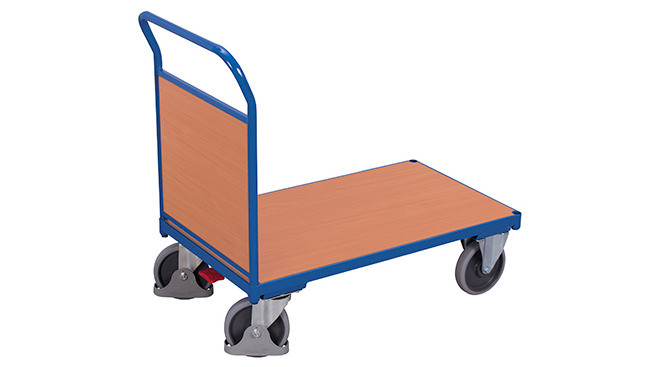 Chariot 4 roues avec 1 dossier