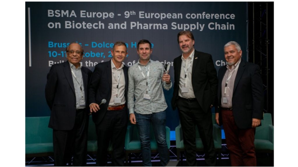 Award de l’Innovation in Supply Chain au Bio Supply Management Alliance Europe