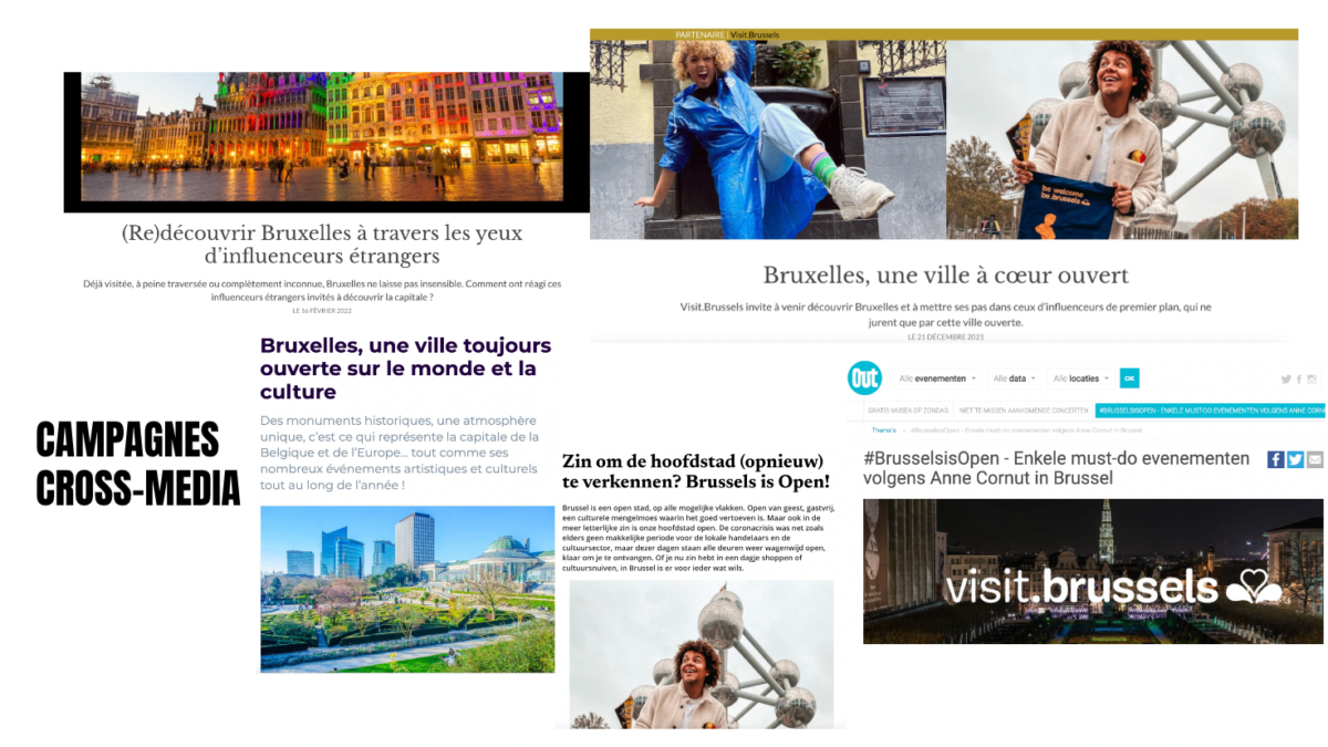 Campagnes cross-média (influence + presse)