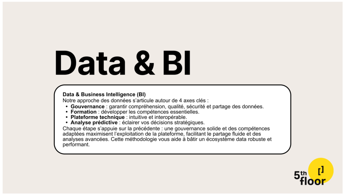 5thfloor – Data/BI