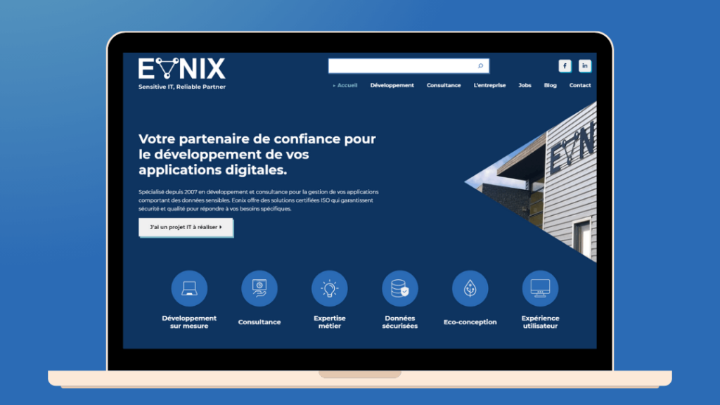Le nouveau site web d’Eonix est en ligne !