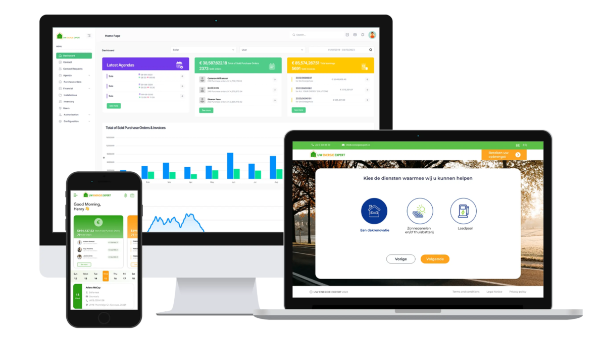 Uw Energie Expert -Solution sur mesure pour les entreprises énergétiques