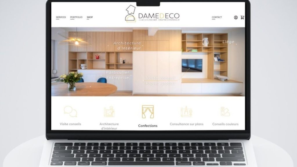 Site e-commerce Damedeco