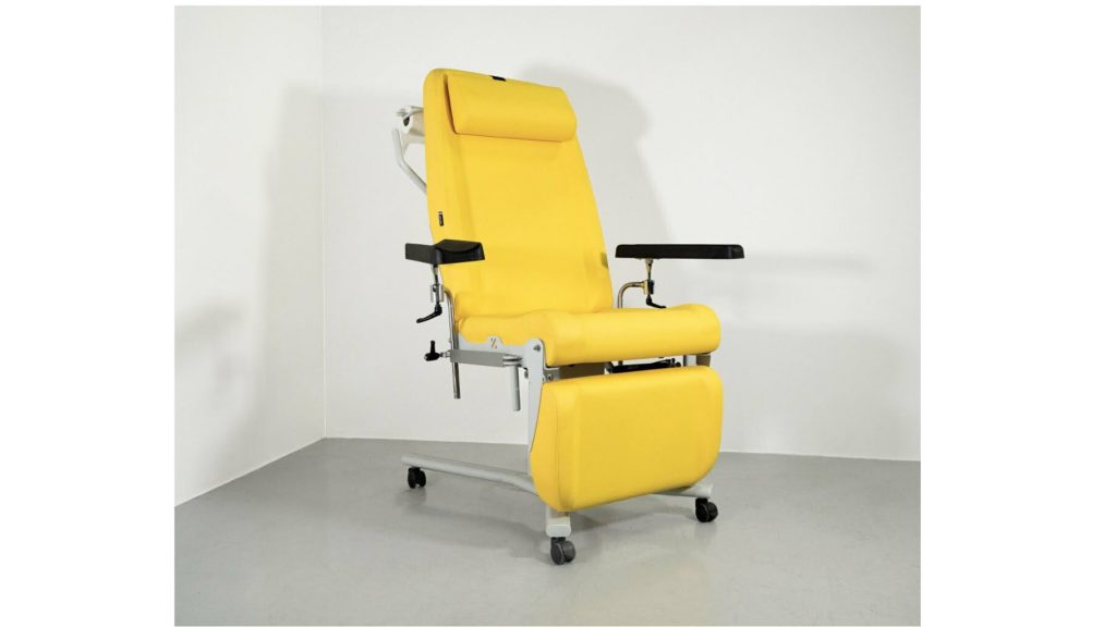 Nouveau fauteuil de prélèvement Theia