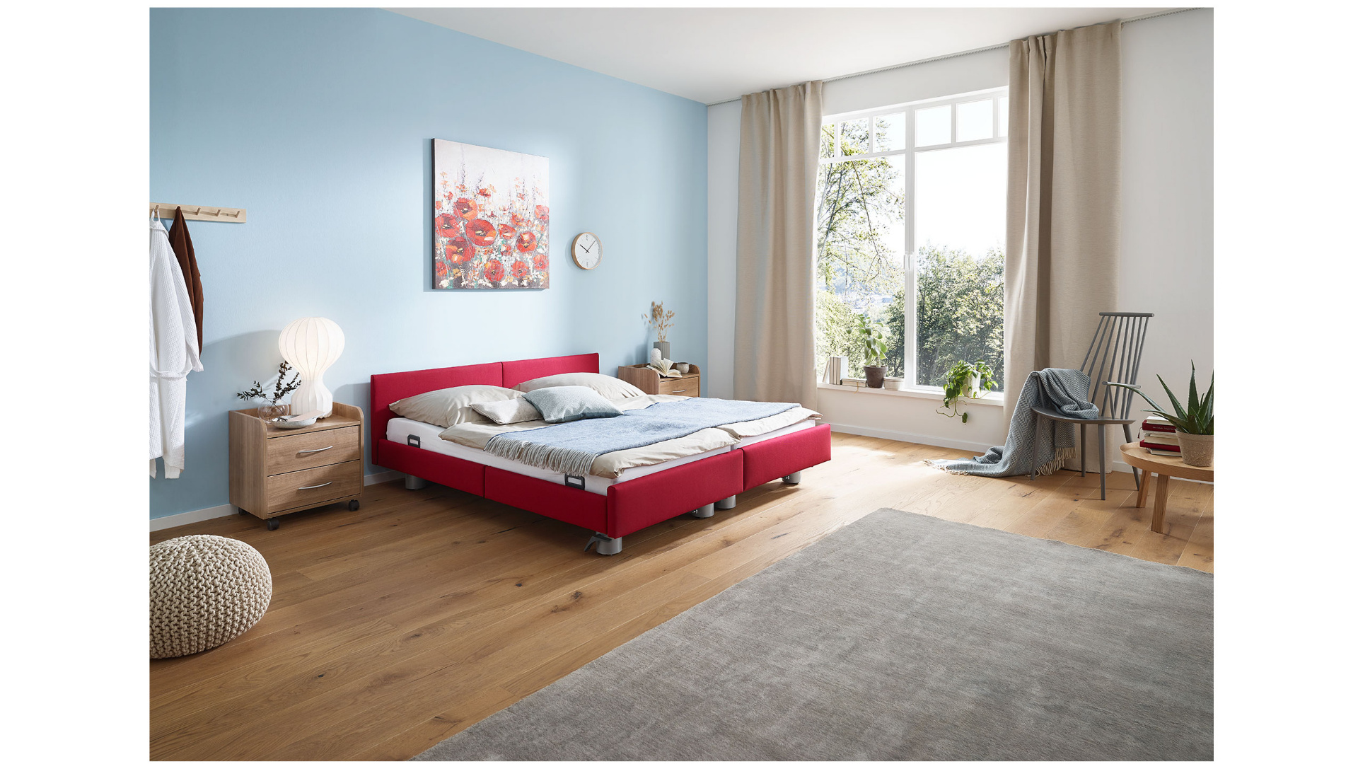 Het bed Stiegelmeyer Libra Partner