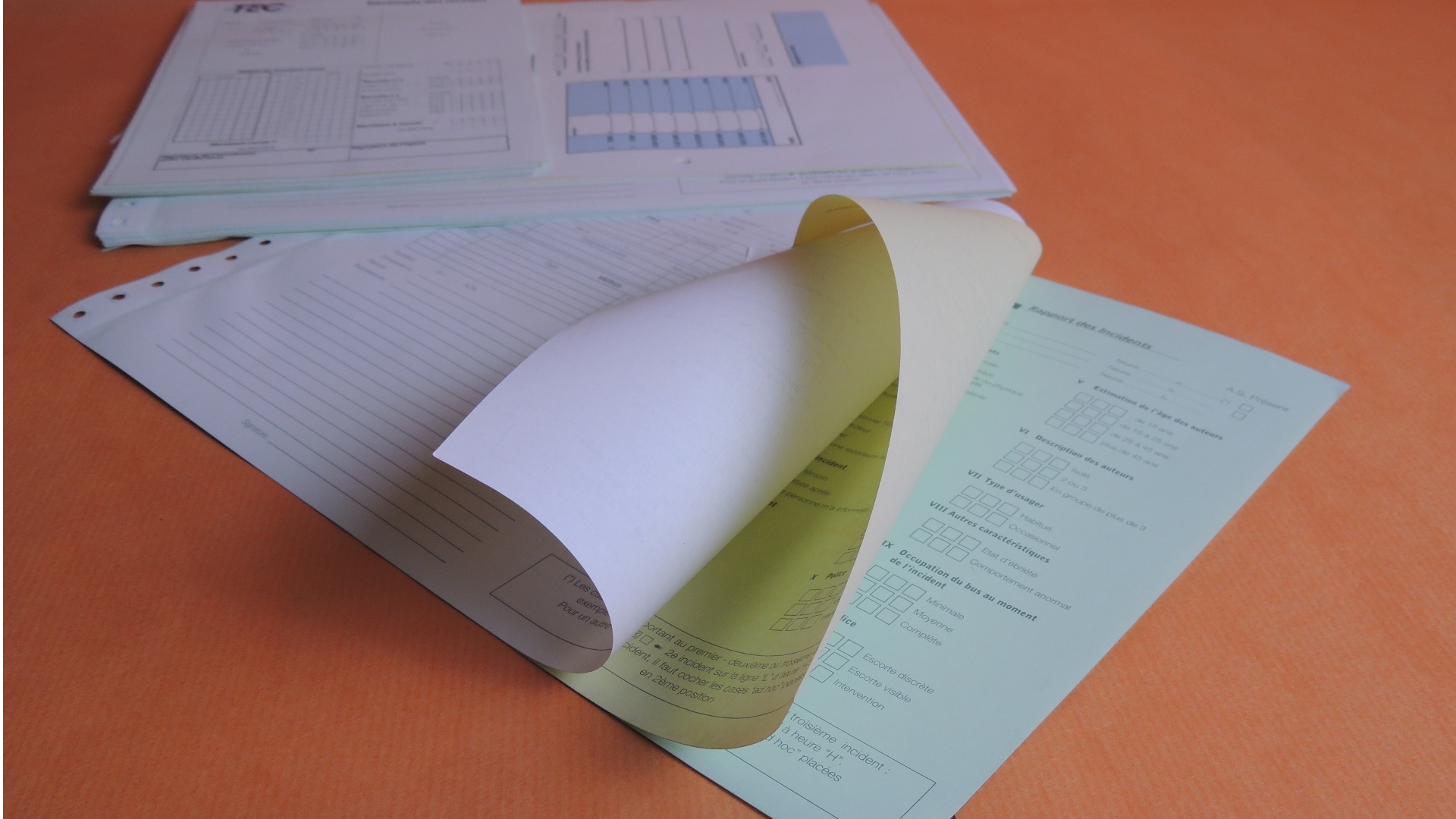 Zelfkopiërend notitieboekje