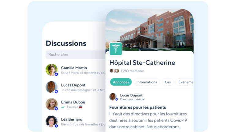 Utilisez Doctolib Siilo au sein de votre organisation !