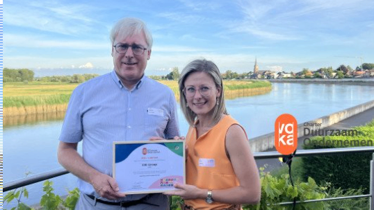 LDL behaalt voor het tweede jaar op rij het VOKA Duurzaamheidscharter