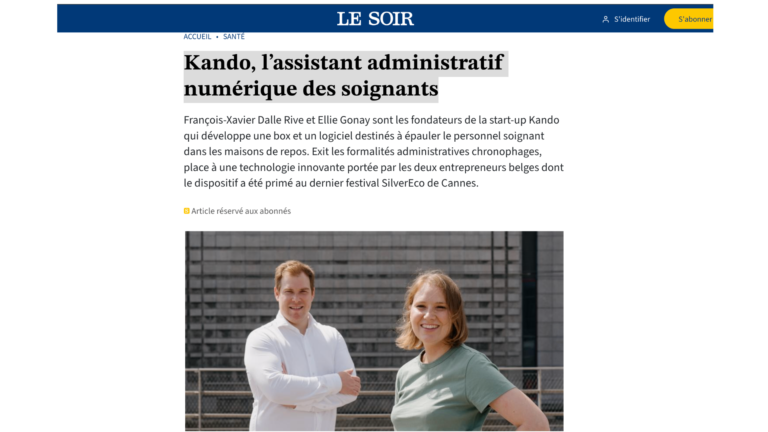 Kando, l’assistant administratif numérique des soignants