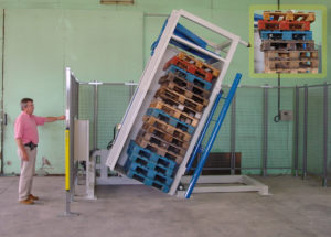 Trieur-cadreur de palettes