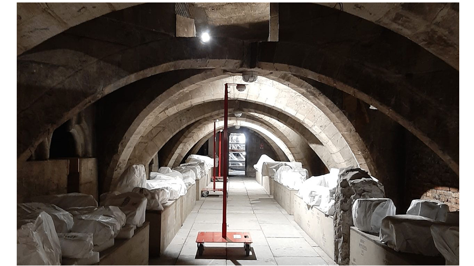 Dans sa phase de restauration : le chantier de Notre-Dame est protégé des risques incendies.