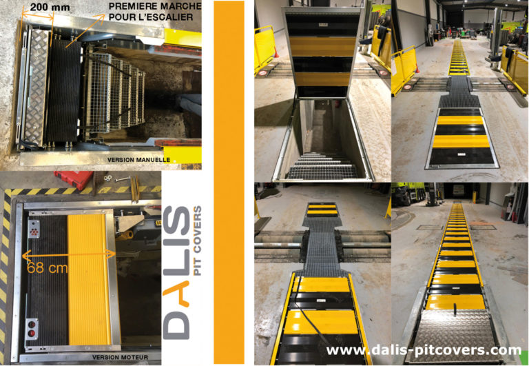 Sécurité des fosses de maintenance