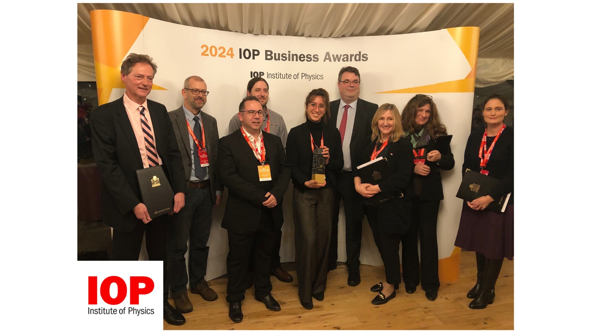 2024 IOP Business Start-Up Award winner