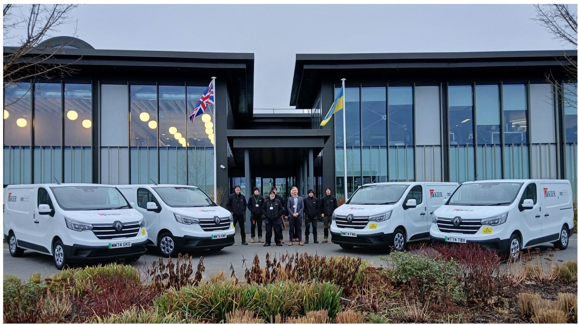 Kier Places launches first all-electric fleet  collaboration with Cambridgeshire County Council