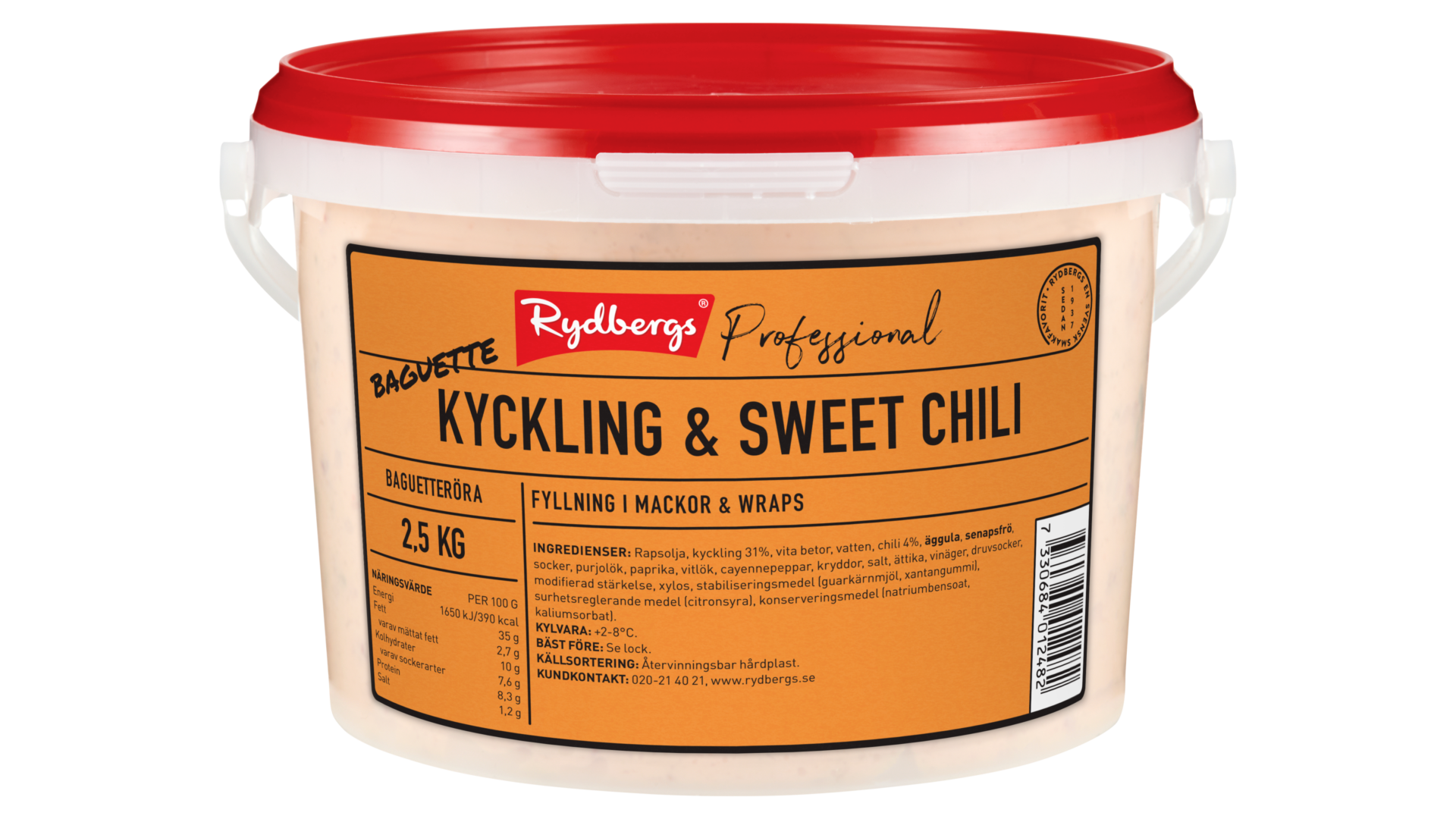 131248 Baguettesallad Kyckling Sweet Chili 2.5kg Fastfood