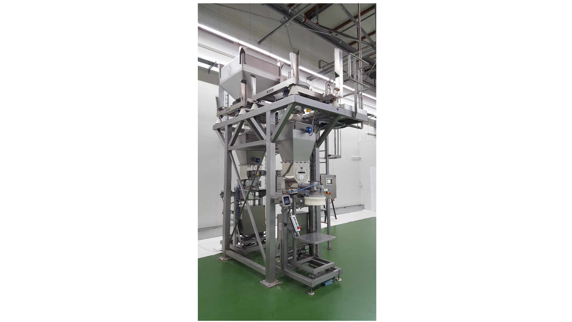 VST Bag filling equipment with Matcon refill system