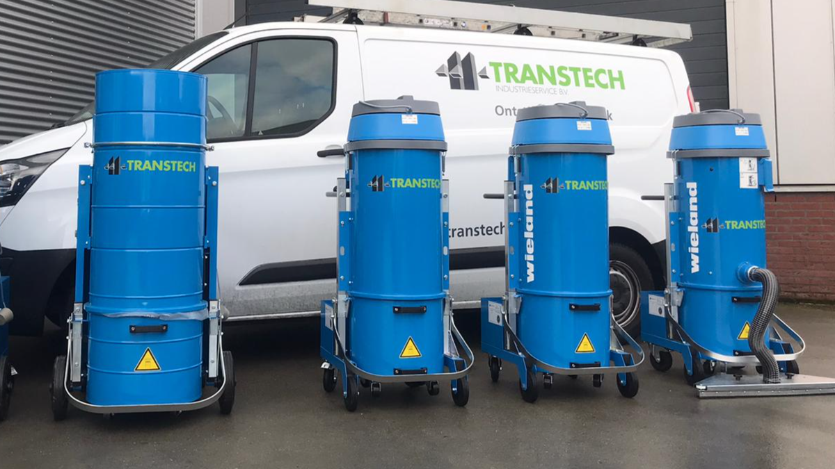 Mobiele industriële stofzuigers