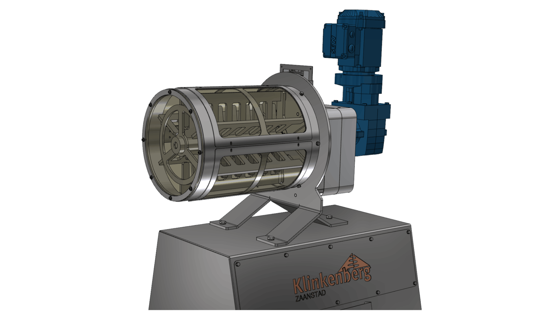 Nieuw type agglomeratenverkleiner, concentrische hybride veegbreker.