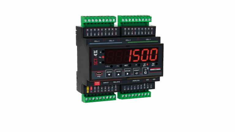 Rice Lake Weighing Systems®️SCT-4XD Belt Scale Integrator