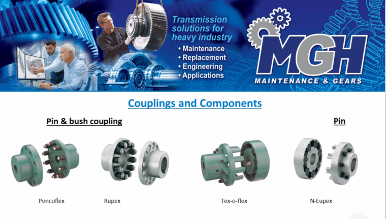 MGH reference chart couplings & components