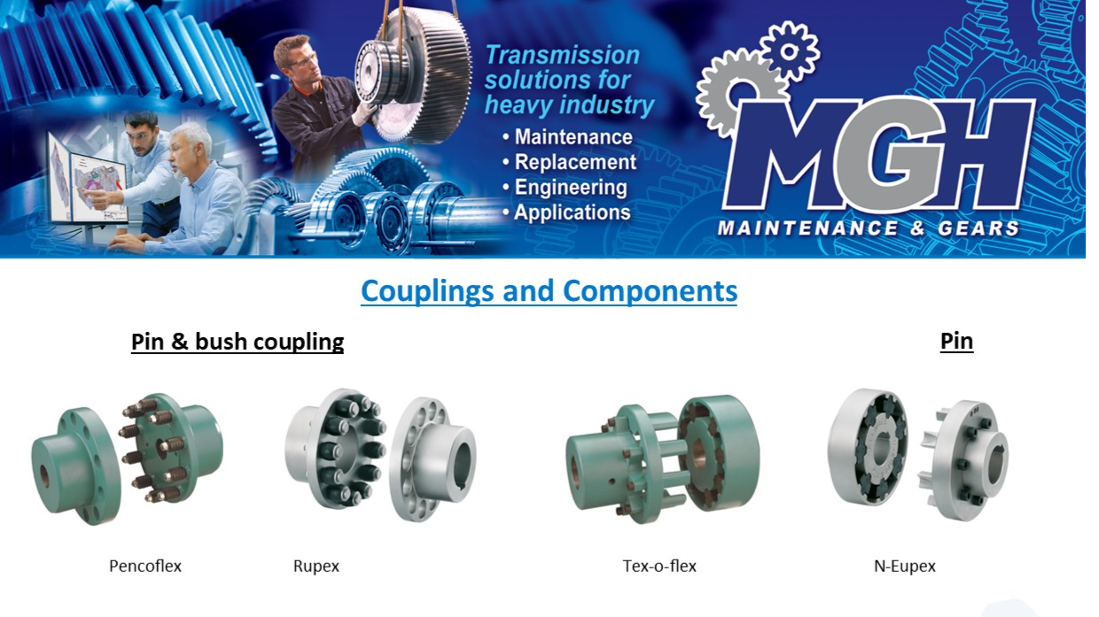 MGH reference chart couplings & components