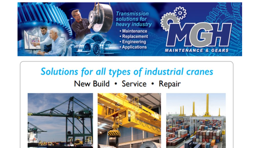 MGH industrial cranes