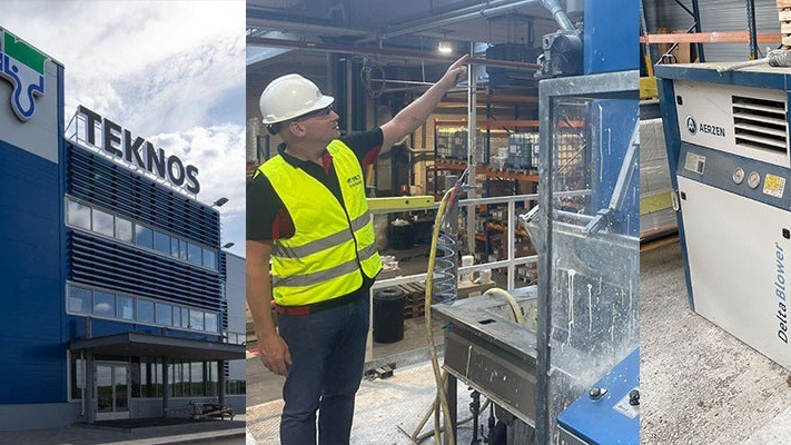 Foeth gives industrial paint production facilities of Teknos in Enschede a second life