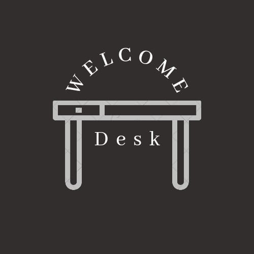 welcome desk