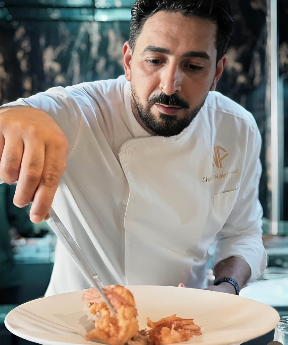 Chef Nabil la raviole