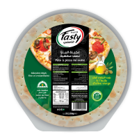 Pate à pizza mi-cuite