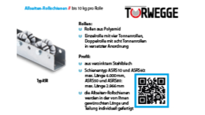 Allseiten-Rollschienen // bis 10 kg pro Rolle