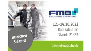 FMB Messe 2022: diemietwaesche.de ist dabei
