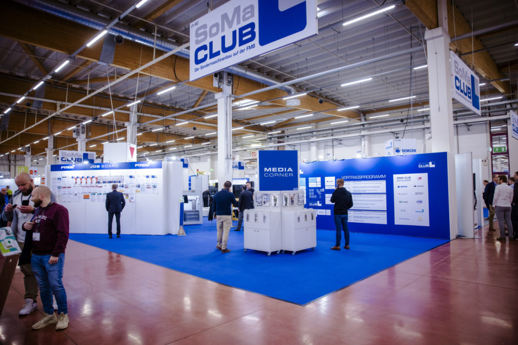 Die Sondermaschinenbaufläche auf der FMB