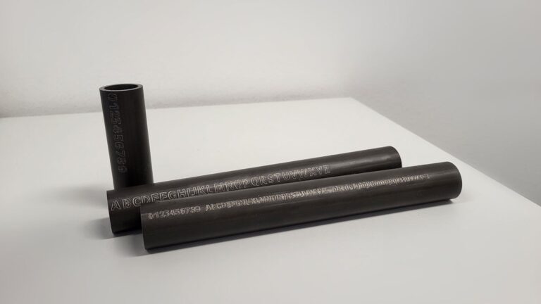 Automatic engraving now also for tubes and bent sheets!