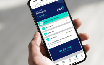 Anzeige in der Messe-App