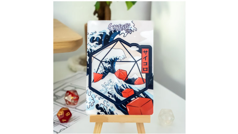 Great Wave of Dice Sticker