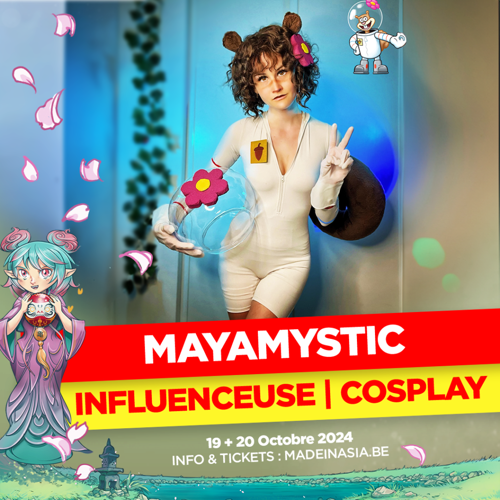 Les invités YouPlay Made in Asia Brussels Expo