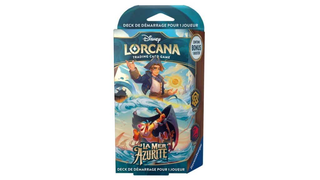 Disney Lorcana – Hawkins & Tigger Starter Deck – Chapter 6: The Azurite Sea – FR