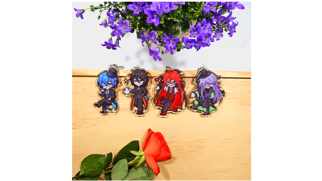 Black Butler Keychains