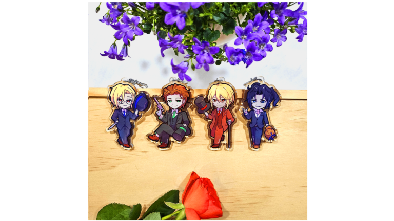 Moriarty the Patriot Keychains 1
