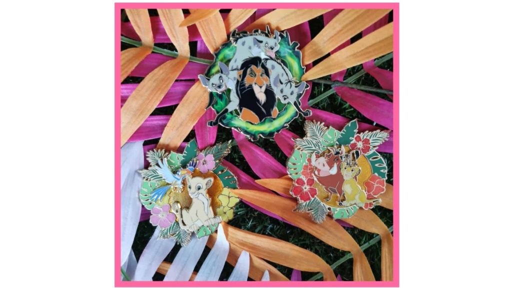 Neon Tuesday &ndash; The Lion King Series &ndash; 3 Pin Bundle Limited 300 Derwin Collectables Exclusive