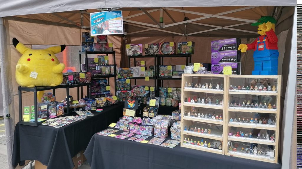 seald pokemon products and singel cards