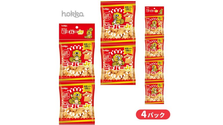 Beaver Rice Crackers Jr. 4 Pack