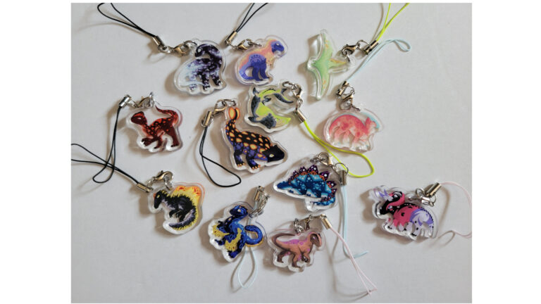 Phone Charm Dinosaures