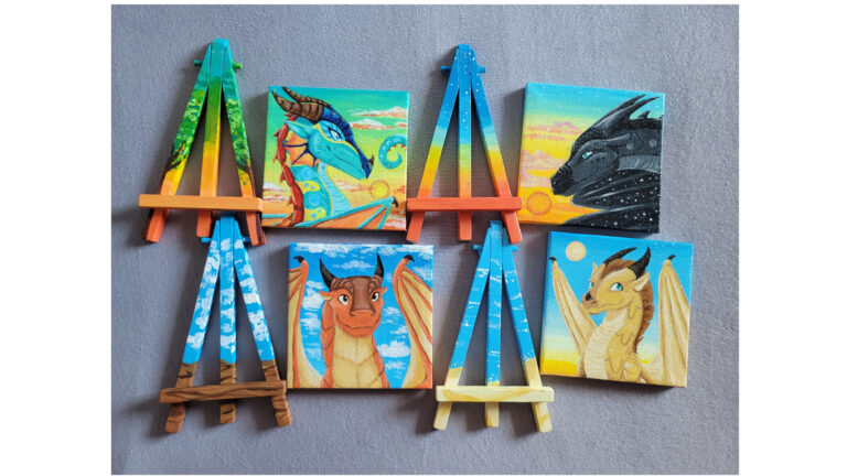 Paintings Wings of Fire